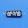 glitter letter oval magnetic name badge